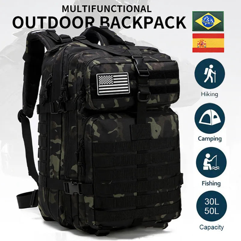 30L/50L 3P Tactical Backpack