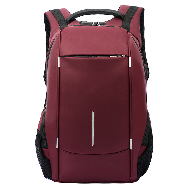 Modish Waterproof Backpack with USB and Headset Ports,Laptop Pocket and Anti Theft Lock