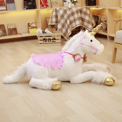 Cartoon unicorn plush toy