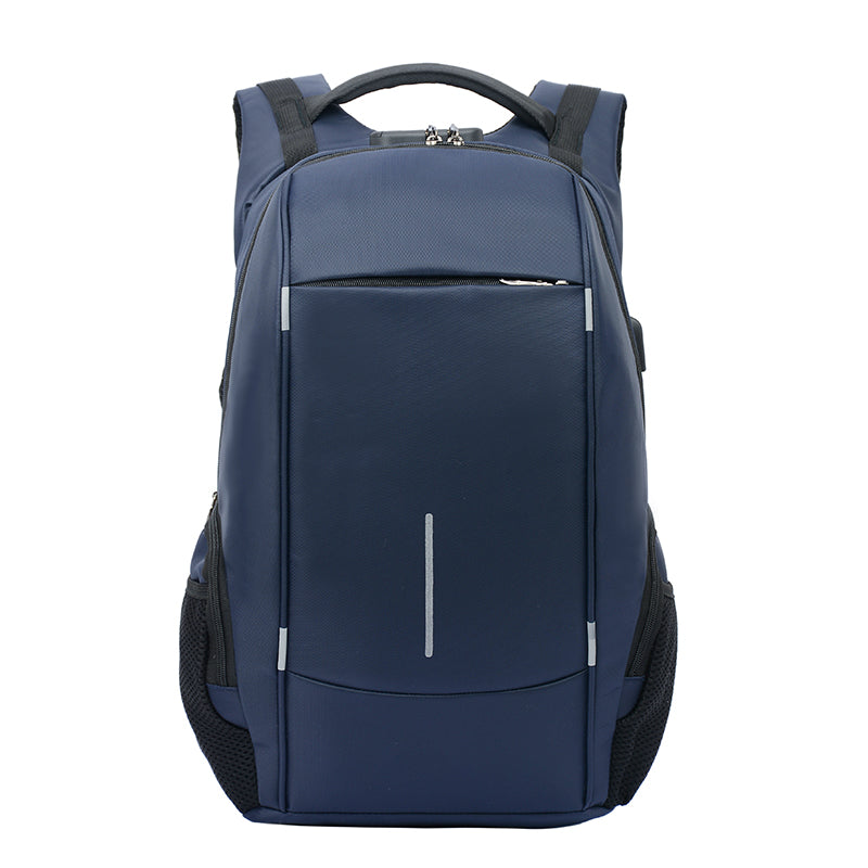 Modish Waterproof Backpack with USB and Headset Ports,Laptop Pocket and Anti Theft Lock