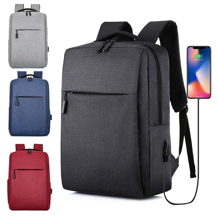 Trendy High Quality Unisex Waterproof Backpack with USB Port and Laptop Pocket