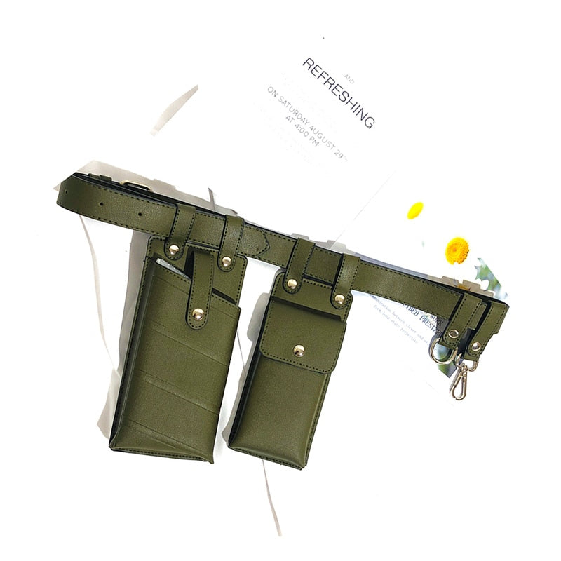 Women Waist Belt Bags for Cell Phone and Sunglasses