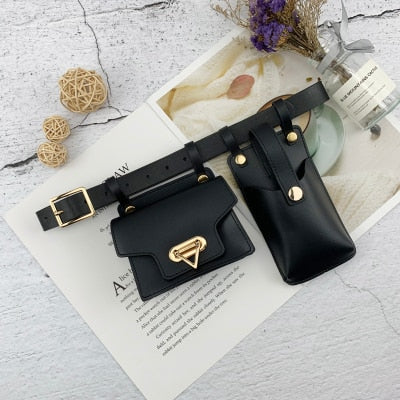 Women Waist Belt Bags for Cell Phone and Sunglasses