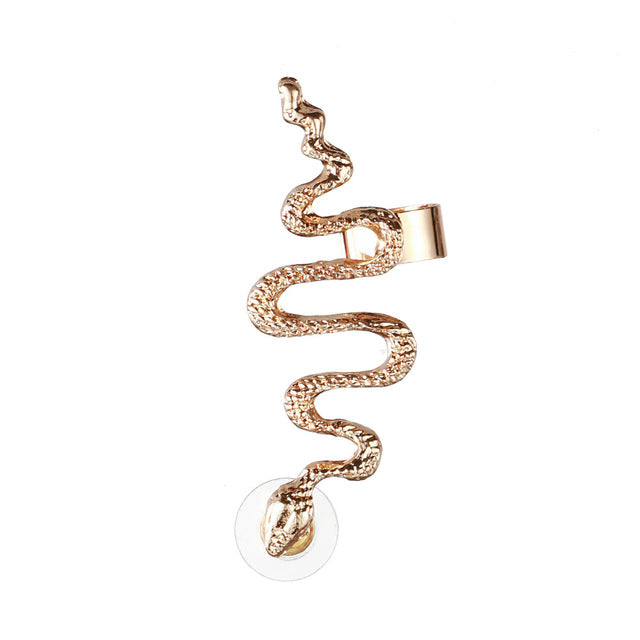 Snake Clip Earrings