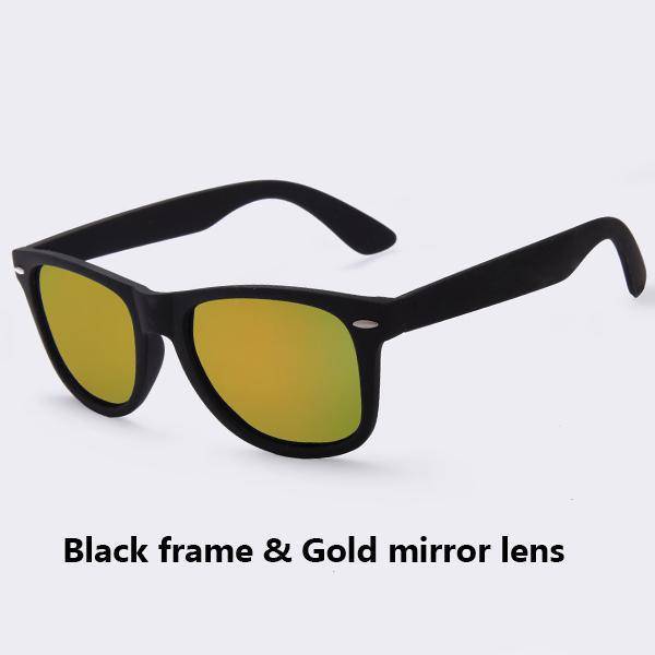 Mirror Coating Retro Sunglasses UV400