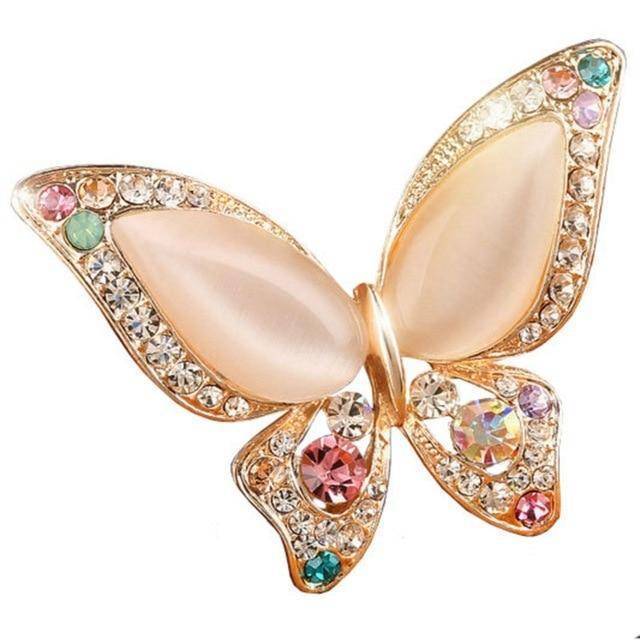 3 Colors Brooches Butterfly