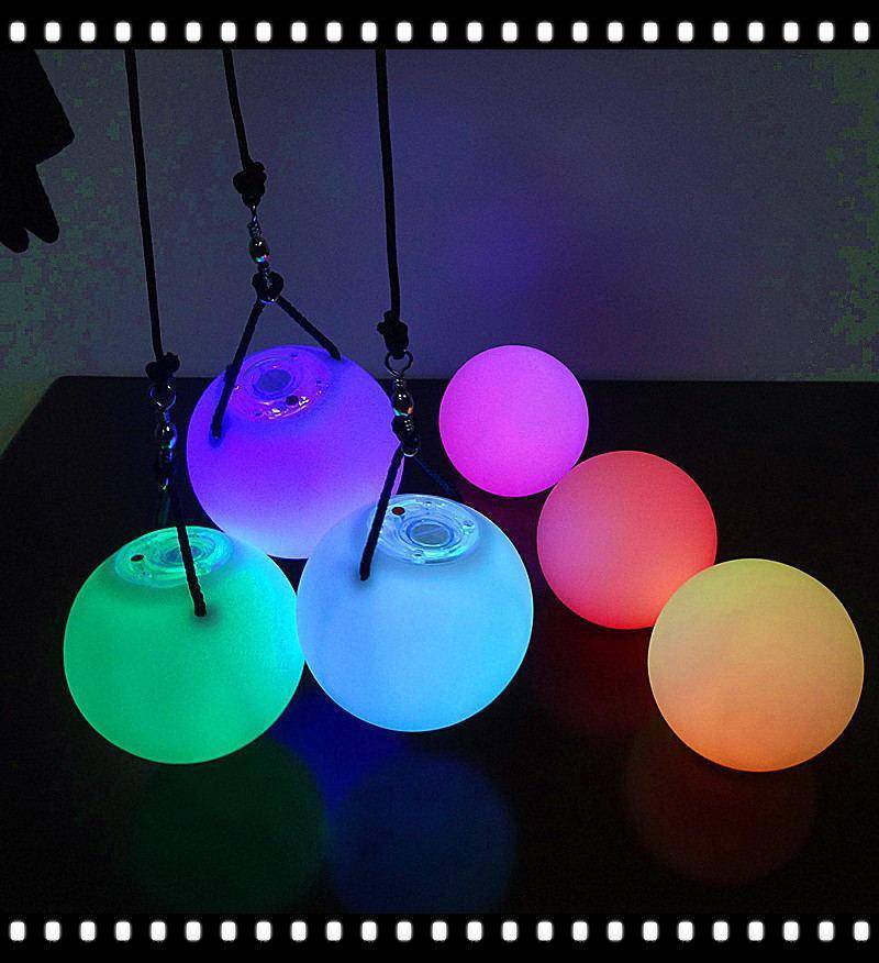 1 Pair Belly Dance LED Balls