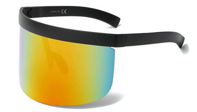 Very Very Big Unisex Integrated Lens Sunglasses UV 400