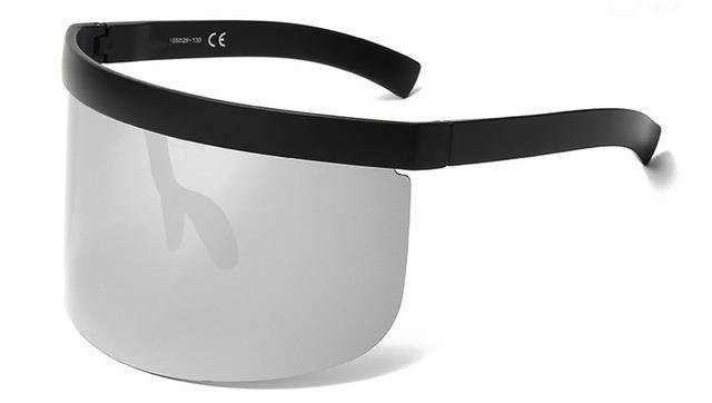 Very Very Big Unisex Integrated Lens Sunglasses UV 400