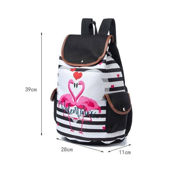 Unicorn Printed School Backpack.