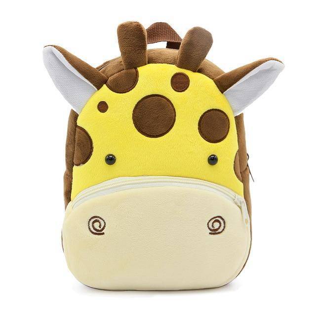 Plush Cartoon Backpacks for Children 1-4 Years
