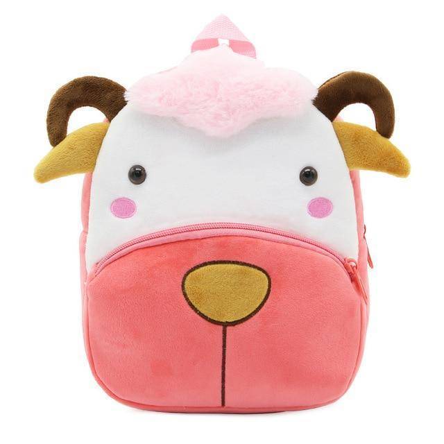 Plush Cartoon Backpacks for Children 1-4 Years