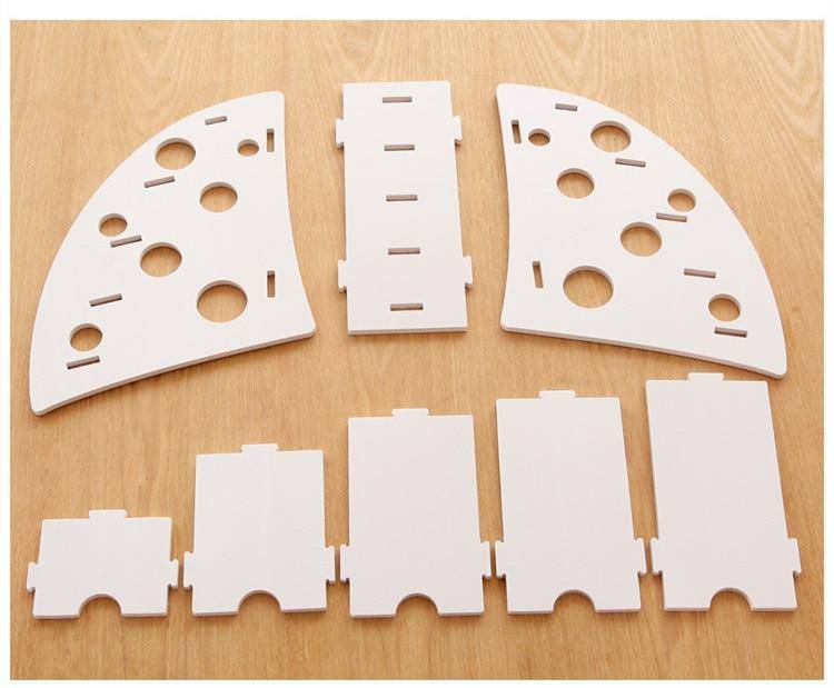 Wooden Stand for Storing Control Panels and Mobile Phones