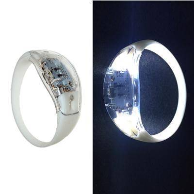 20 pcs Set Voice Activated Sound Control Led Flashing Silicone Bracelet