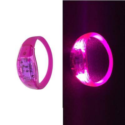 20 pcs Set Voice Activated Sound Control Led Flashing Silicone Bracelet