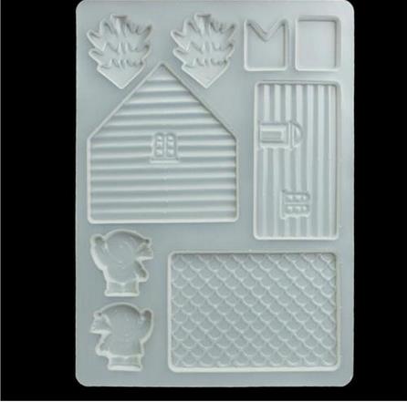 Cake Chocolate Christmas House