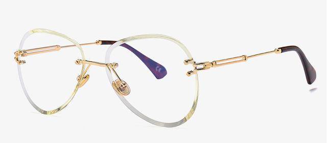 New Rimless Sunglasses Drops Style uv400