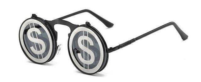 Round Punk Sunglasses