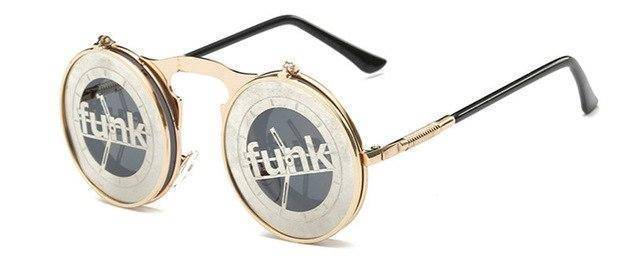 Round Punk Sunglasses