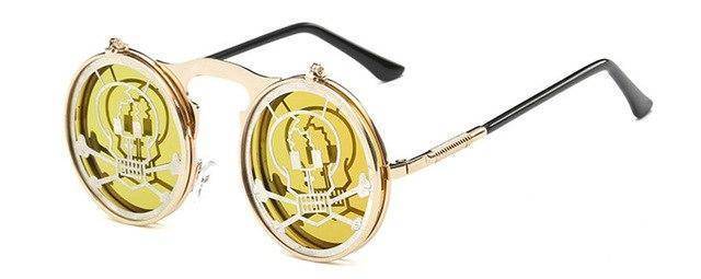 Round Punk Sunglasses