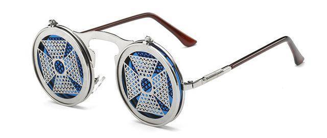 Round Punk Sunglasses