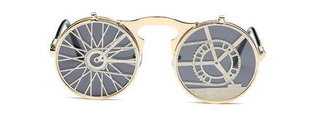 Round Punk Sunglasses