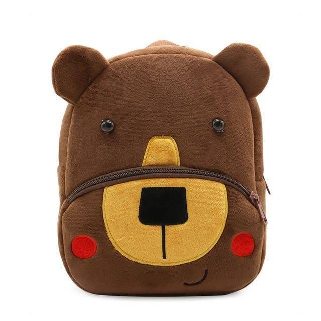 Plush Cartoon Backpacks for Children 1-4 Years