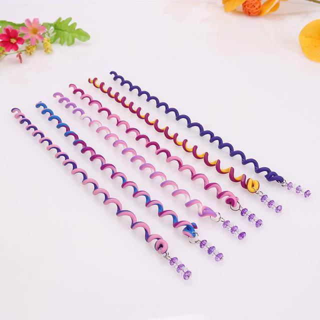 6PCS/lot Long Elastic Hair Bands