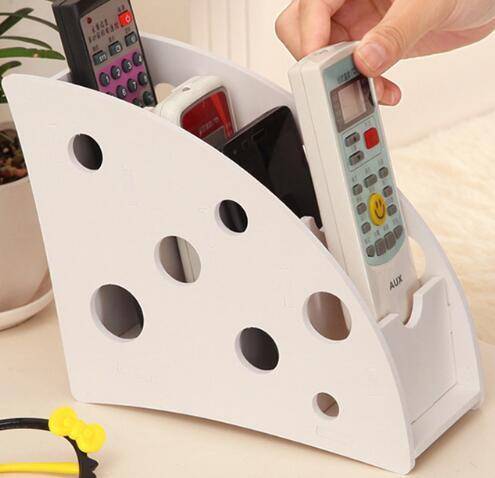 Wooden Stand for Storing Control Panels and Mobile Phones