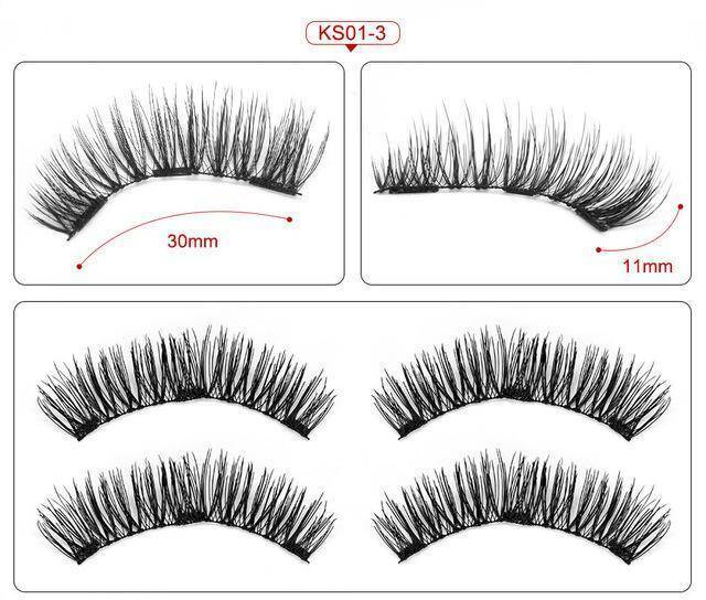 Magnetic Eyelashes 3D