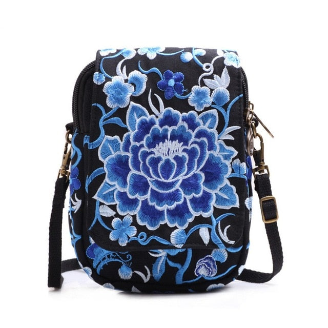 Women's Embroidered Bag Wallet