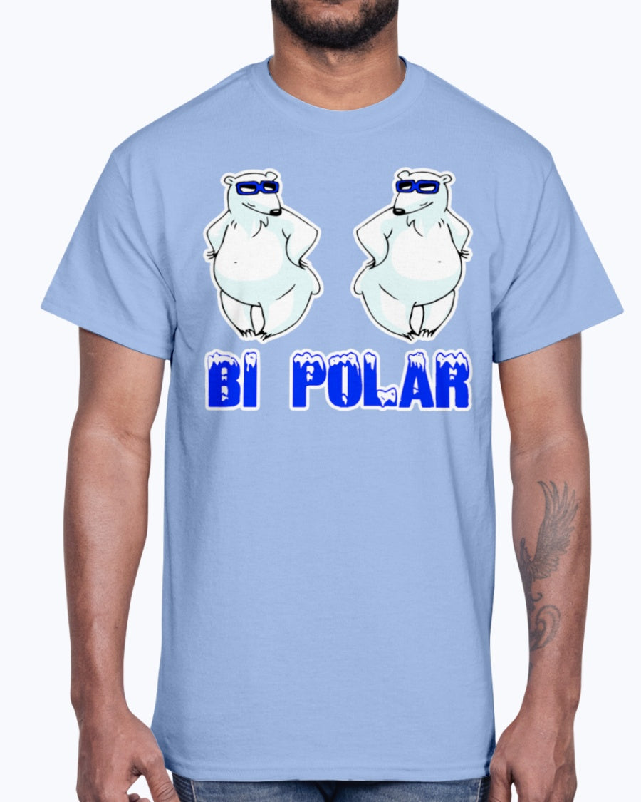 G2000 Unisex Ultra Cotton T-Shirt 12 Colors Bi Polar