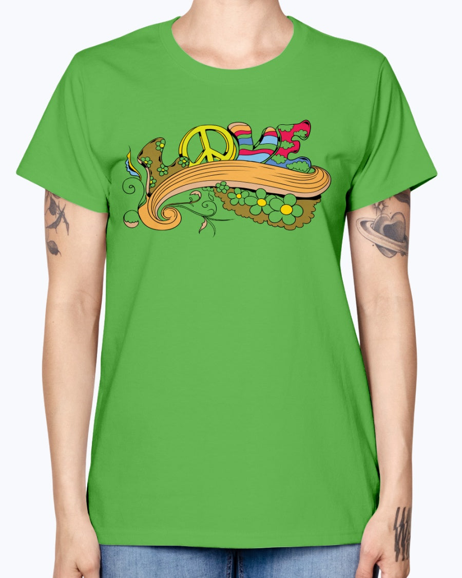 Gildan Ladies Missy T-Shirt Summer design