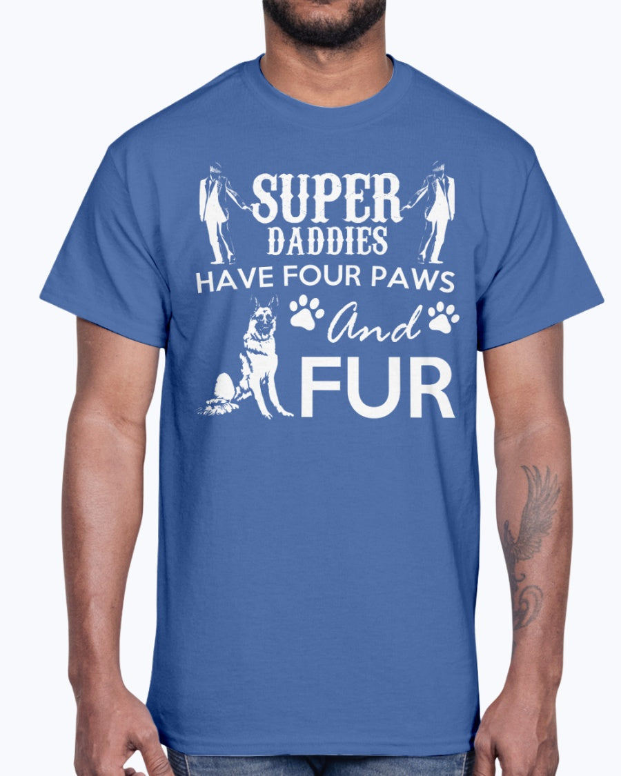 Men's Gildan Ultra Cotton T-Shirt Super Daddies