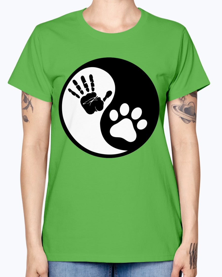 Gildan Ladies Missy T-Shirt Yin Yang