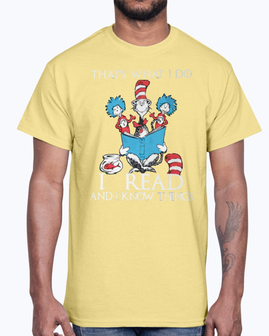 G2000 Unisex Ultra Cotton T-Shirt That's what I do I read