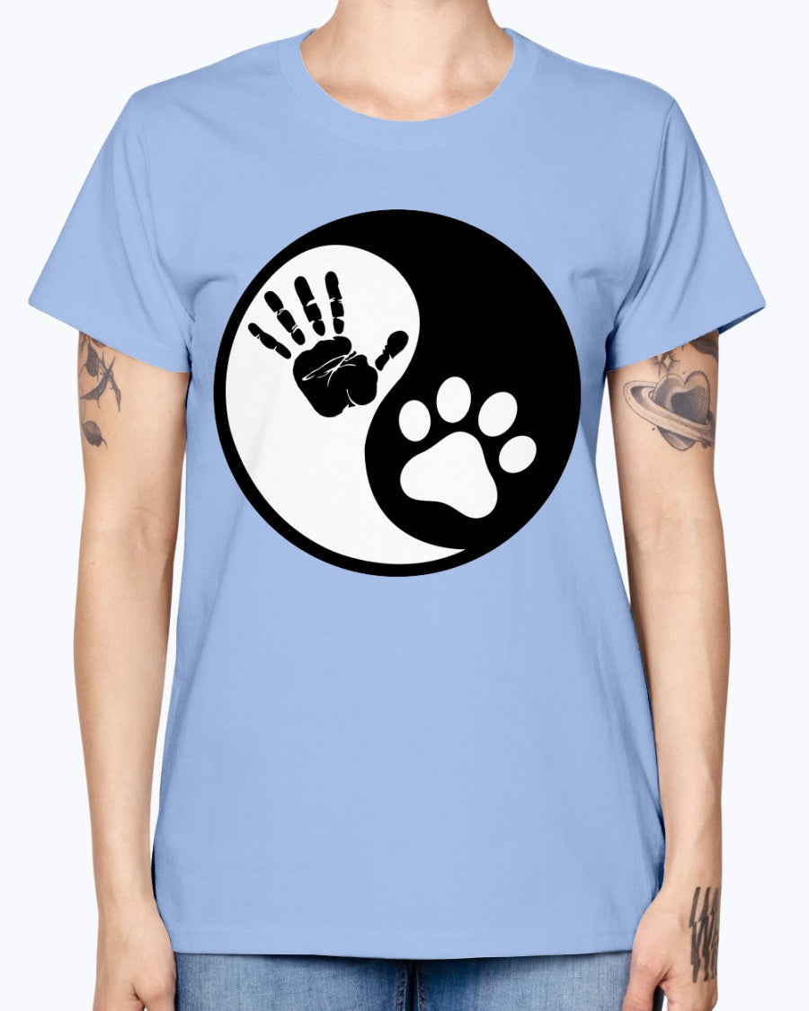 Gildan Ladies Missy T-Shirt Yin Yang