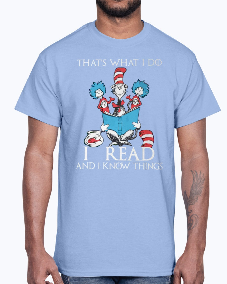 G2000 Unisex Ultra Cotton T-Shirt That's what I do I read