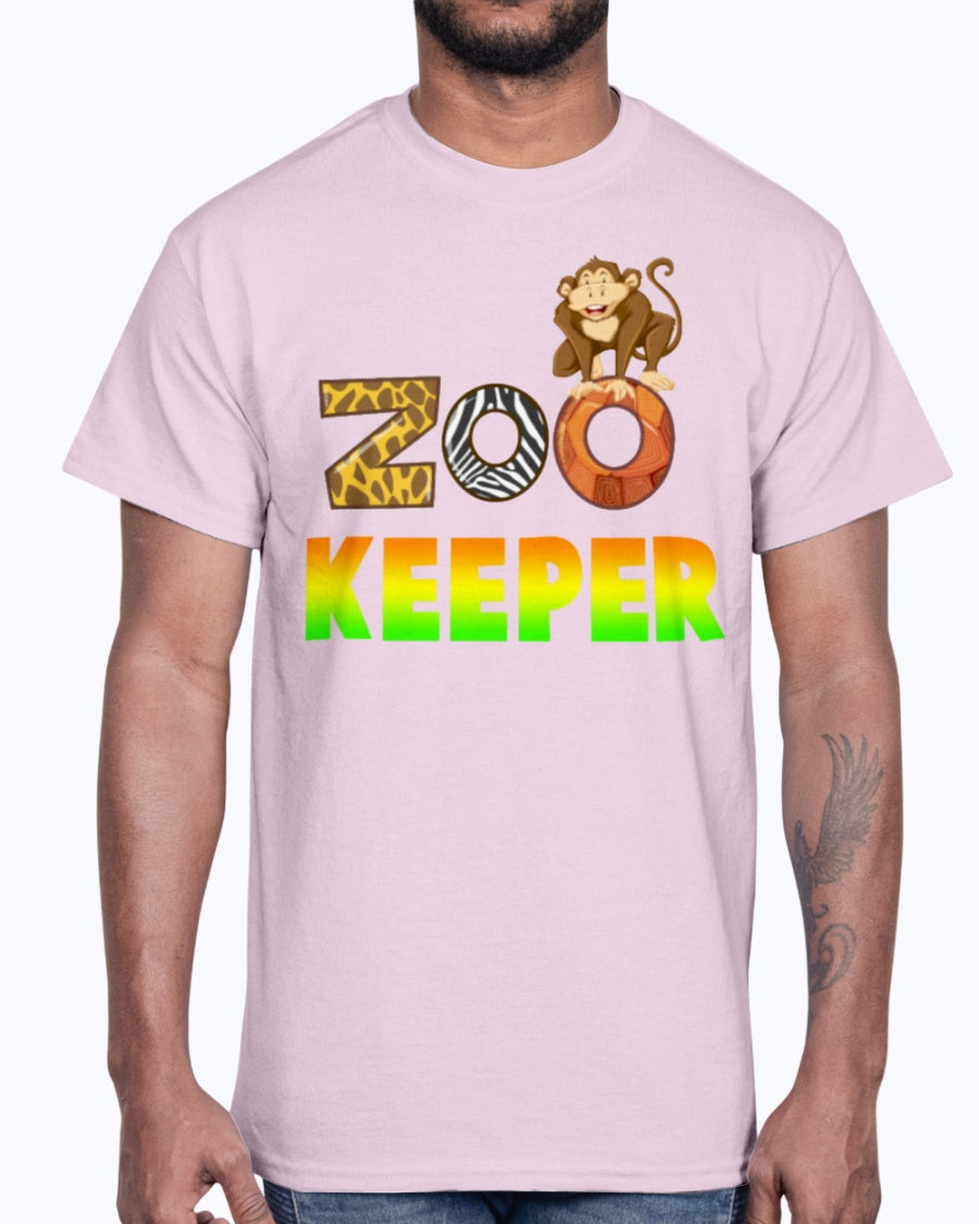 G2000 Unisex Ultra Cotton T-Shirt 12 Colors. Gift For Zoo Keeper. Costume