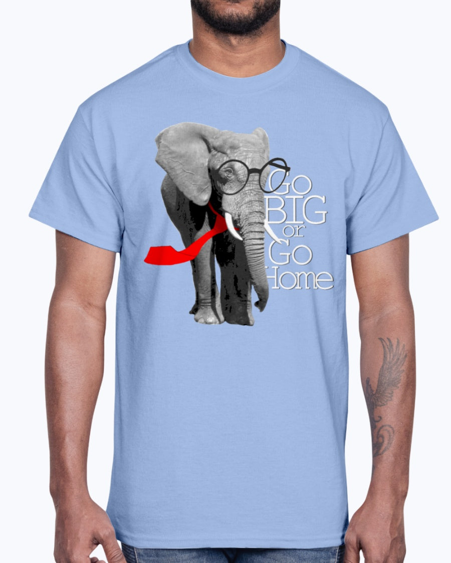 Men's Gildan Ultra Cotton T-Shirt Cool Elephant