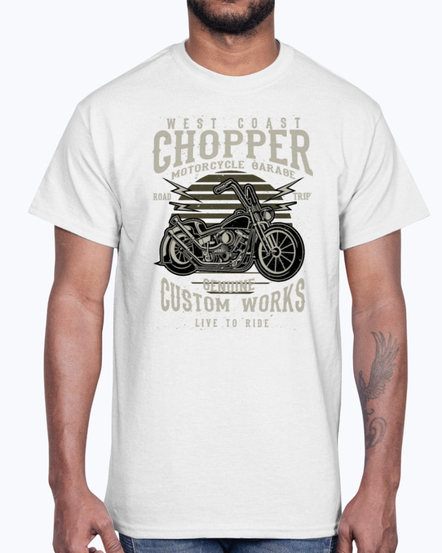Men's Gildan Ultra Cotton T-Shirt West Coast Chopper