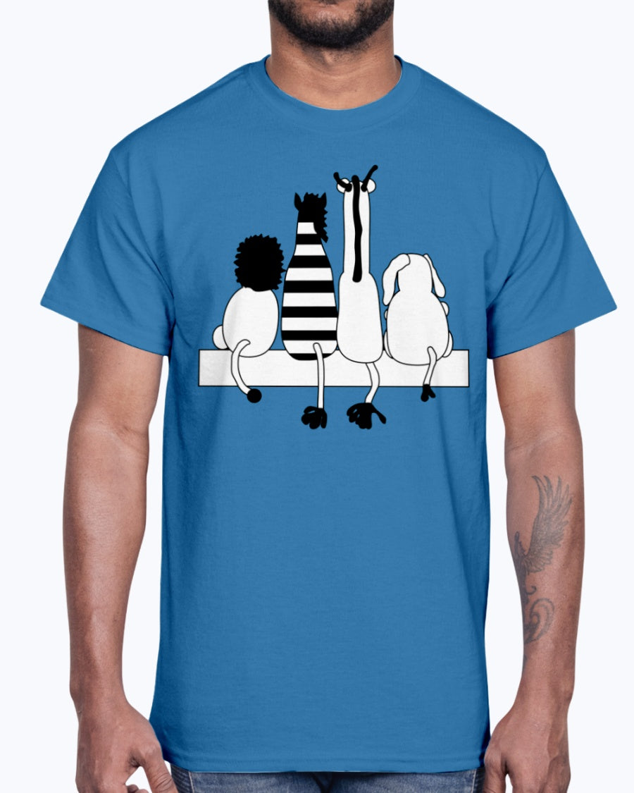 Men's Gildan Ultra Cotton T-Shirt 4 friends