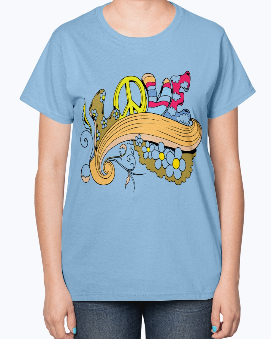 Gildan 2000L Ultra Cotton Ladies T-Shirt 14 colors Light Summer design