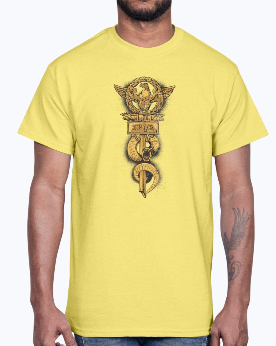 Men's Gildan Ultra Cotton T-Shirt 11 Light coloros Spor -design-413