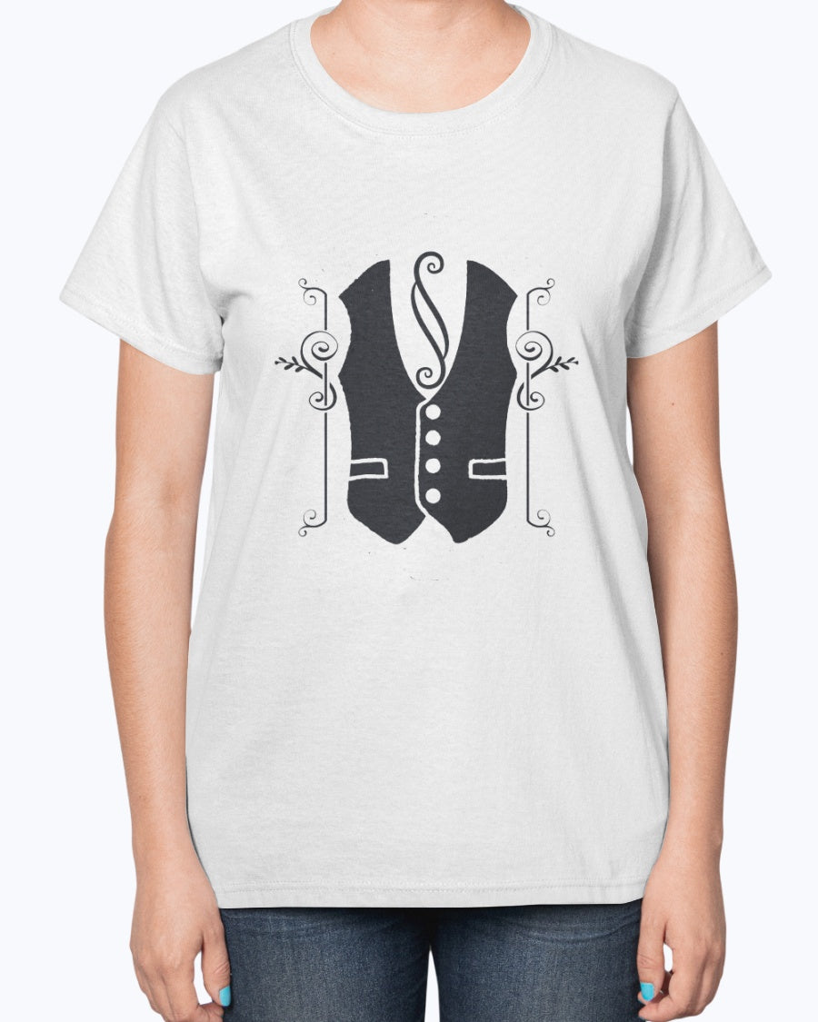 Gildan 2000L Ultra Cotton Ladies T-Shirt 14 colors Light Vest , designious-895