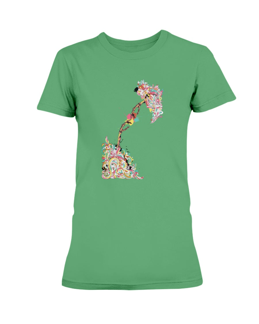 Gildan Ladies Missy T-Shirt Graphics Art