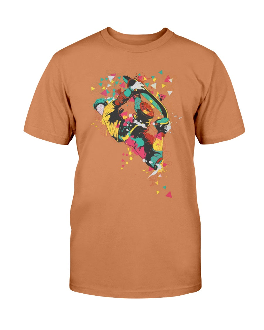 Men's Gildan Ultra Cotton T-Shirt Graffiti Skateboarder