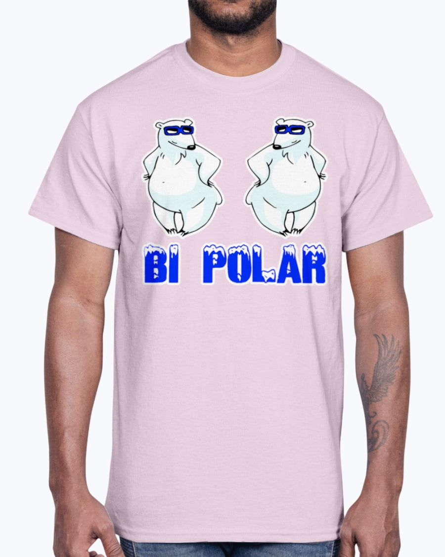 G2000 Unisex Ultra Cotton T-Shirt 12 Colors Bi Polar