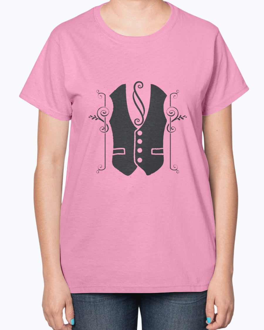 Gildan 2000L Ultra Cotton Ladies T-Shirt 14 colors Light Vest , designious-895