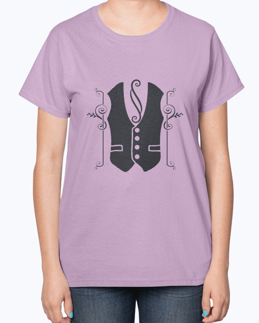 Gildan 2000L Ultra Cotton Ladies T-Shirt 14 colors Light Vest , designious-895